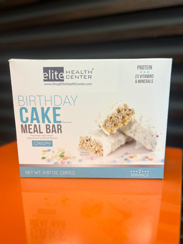 Birthday Cake Crispy Dream protein bar 140 calories/15G protein per bar- 7/box